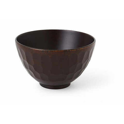 ◇ボコボコ椀　DBR（S）　3個入り［TN216］