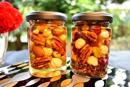 ナッツの蜂蜜漬 峠プレミアム2種セット【萌(MOE)】【爛(RAN】 【SW16】