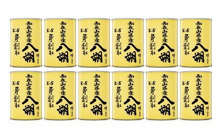 和歌山県産 八朔 缶詰( 身割れ )425g × 12缶 セット【入金確定後より7営業日以内に発送予定】【KF7】