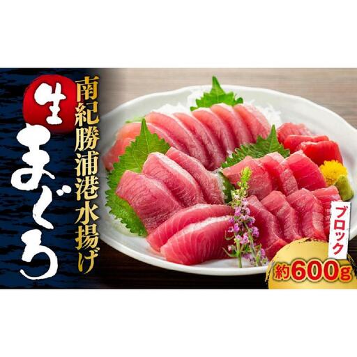 【定期便全5回】生まぐろの本場紀州勝浦から直送！ 生メバチマグロ 約600g（1カ月に1回お届け）（全5ヵ月）