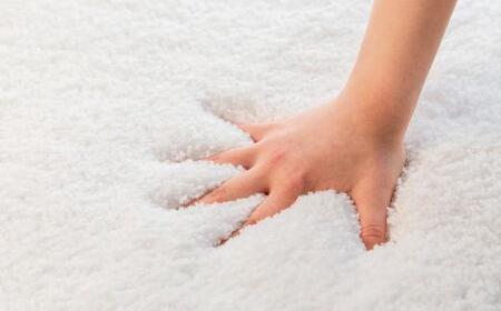 思わず頬ずりしたくなるバスマット プレミアム60×90cm ホワイト