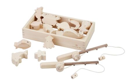 国産檜 おもちゃ IKONIH／アイコニー 魚釣りセット