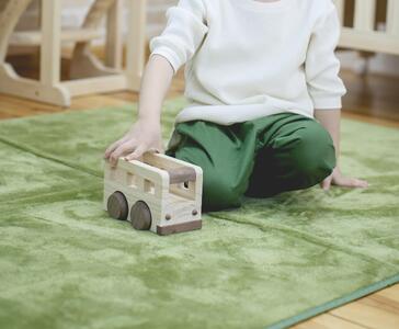 国産檜 おもちゃ IKONIH／アイコニー オルゴールバス