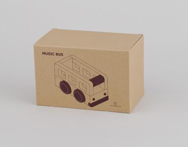 国産檜 おもちゃ IKONIH／アイコニー オルゴールバス