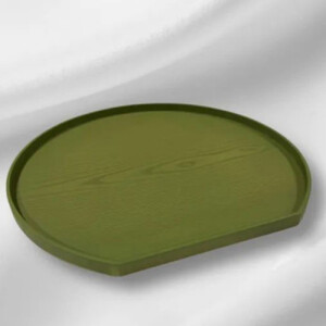 半月トレイ 若草色［NF74］