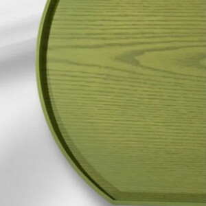 半月トレイ 若草色［NF74］