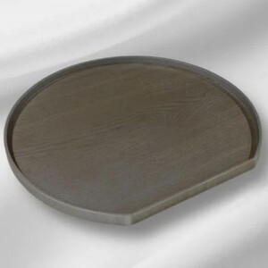 半月トレイ シルバー［NF76］