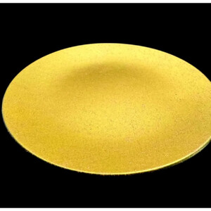 フラットプレート（D）乱糸（マット仕上げ）ゴールド［NF113］