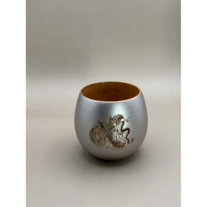 コーヒーカップ 銀龍（桐箱入り）［NF114］