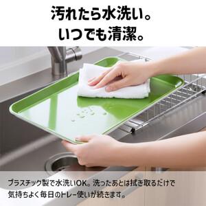 TATSU-CRAFT マグネット ノンスリップ トレー CASA 39cm WH ホワイト［Tk1192］