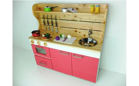 N6005_ままごとキッチンw870 ピンク