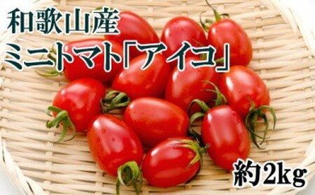 【4月出荷分】和歌山産ミニトマト「アイコトマト」約2kg(S・Mサイズおまかせ)【和歌山厳選館】