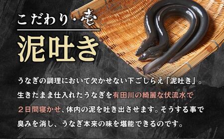 年内発送 国内産うなぎ蒲焼4尾（タレ・山椒付き）合計500g以上【申込は2024年12月25日まで】