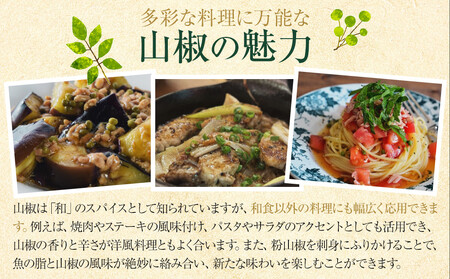 紀州ぶどう山椒【粒】 5袋 (合計40g) 篠畑農園