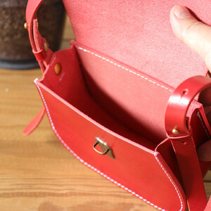 【レッド】SB-02 ミニショルダーバッグ