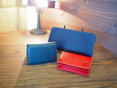 【職人手縫い】和歌山日本鹿革長財布 深森(緑色)