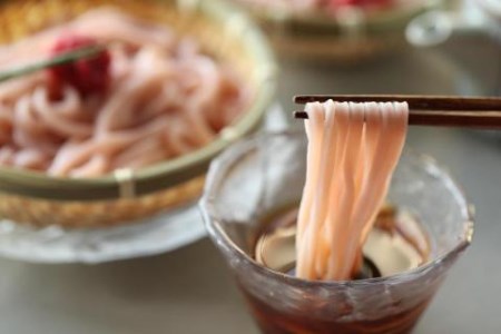 紀州南高梅肉使用　丸ざる梅うどん5食セット