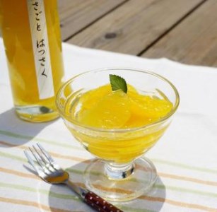 ジュレ仕立てのコンポートセット