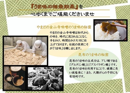 【定期便/3か月ごと/全3回】金山寺味噌四種詰合せ