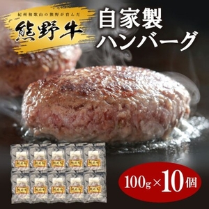 熊野牛 自家製ハンバーグ 10個入り ｜ ハンバーグ 牛肉 牛肉