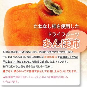 紀州かつらぎ山のあんぽ柿　化粧箱入　約500g【1216823】