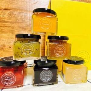 【無添加】和歌山産 季節のジャムセット (ゆらみかん+季節のおすすめジャム) 6個入【1493658】