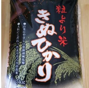 令和6年産　粒より米　きぬひかり　5kg【1217779】