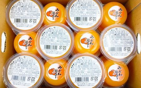 果肉果汁たっぷり有田濃厚みかんゼリー24個入 お菓子【tss001A】