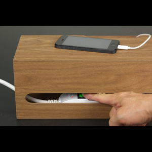 Bosk バスク ケーブルボックス Lブラウン タツクラフト 【Tk12】【ttcf008】