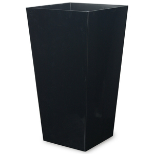 蒔絵調 ダストボックス L角 9.5L 桜ブラック タツクラフト 【Tk143】【ttcf022】