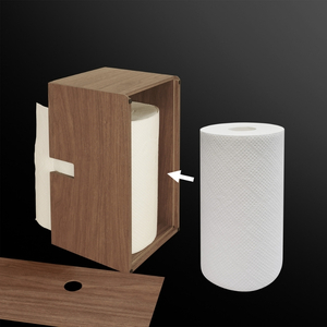 Bosk バスク キッチンタオルケース S ブラック タツクラフト 【Tk171】【ttcf043】