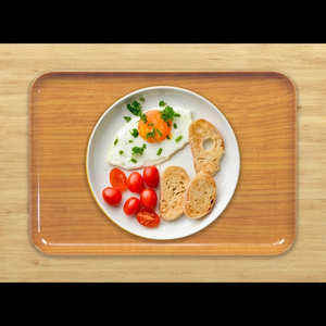 【ナチュラル×オーク 2枚組】SR トレー L 39cm ウッド  タツクラフト 【Tk234】【ttcf058】