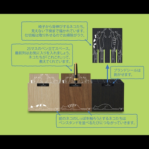 Bosk バスク SHIPPO ペンスタンド S 25本 2個組ブラック タツクラフト 【Tk263】【ttcf074】