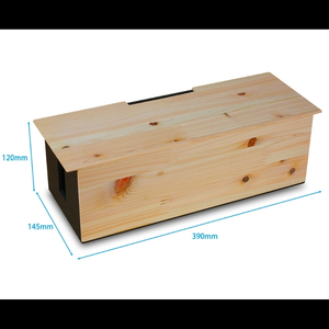 タツクラフト ひのき張り ケーブルBOX L 【Tk278】【ttcf088】