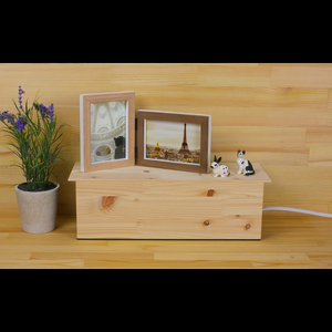 タツクラフト ひのき張り ケーブルBOX L 【Tk278】【ttcf088】