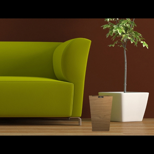 タツクラフト Bosk バスク ダストボックス スクエア 7Lブラウン 【Tk297】【ttcf106】