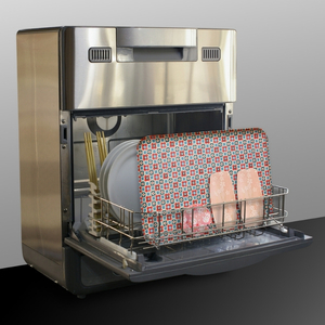 タツクラフト 友禅和紙トレー M 33cm 2枚セット 小花 舞うさぎ 【Tk308】【ttcf117】