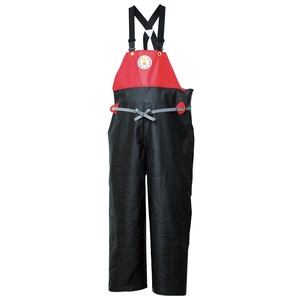 ハイパーマリンエクセル　プロ　オーバーオール　ブラック　12180710【サイズ：3L】 / 防水加工 作業着【logo016】