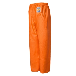 マリンエクセル　並ズボン膝当て付　オレンジ　1205056【サイズ：M】 / 防水 水産関係 作業着 作業服【logo137】