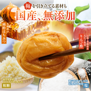 梅干し はちみつ 訳あり 塩分6%(1キロ)【baiko001】