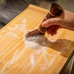 棕櫚キッチンブラシ ロング・ショートセット【fkms011】