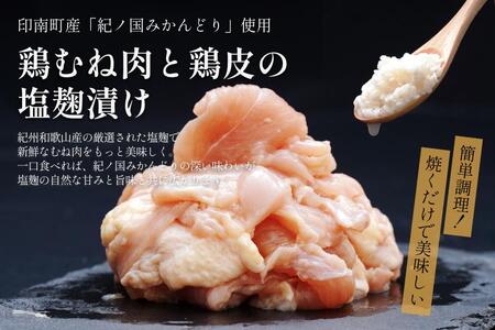 【BBQ・焼肉用】印南町オリジナル熟成タレ漬けBBQセット　お試しサイズ750g