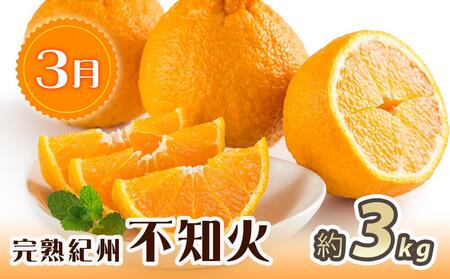 紀州和歌山産 旬にお届け!フルーツセット(不知火・桃・富有柿)【UT59】