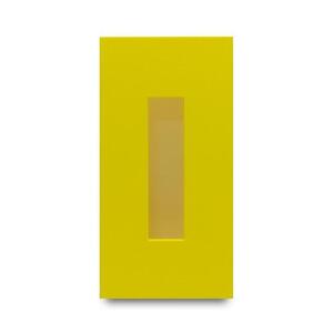 ティッシュBOX カラー イエロー 2個組 タツクラフト 【Tk129】