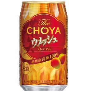 【南高梅100％】The CHOYA ウメッシュプレミアム 350ml×24本