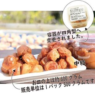 無添加 減塩 梅干し 紀州梅香 訳アリつぶれ梅 塩分約3％ 1kg(500g×2パック) A-211