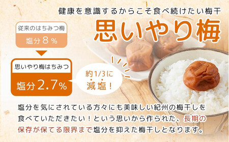 梅干し 塩分約2.7% つぶれ梅干し はちみつ 400g×6個 2.4kg 大粒 訳あり