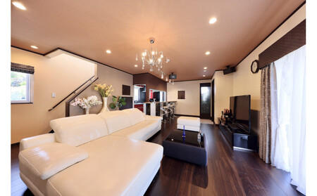 【クリスタル別荘白浜 丘の街】一棟貸切別荘(ペア宿泊)（1泊素泊まり）