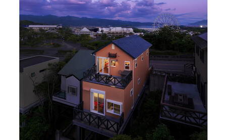 【クリスタル別荘白浜 丘の街】一棟貸切別荘(ペア宿泊)（1泊素泊まり）