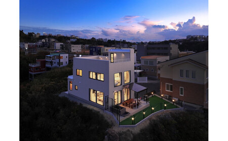 【クリスタル別荘白浜 丘の街】一棟貸切別荘(ペア宿泊)（1泊素泊まり）